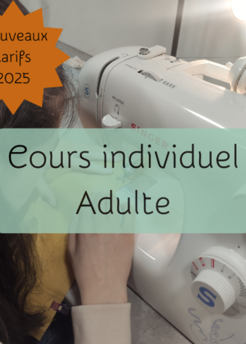 Cours particulier de couture adulte