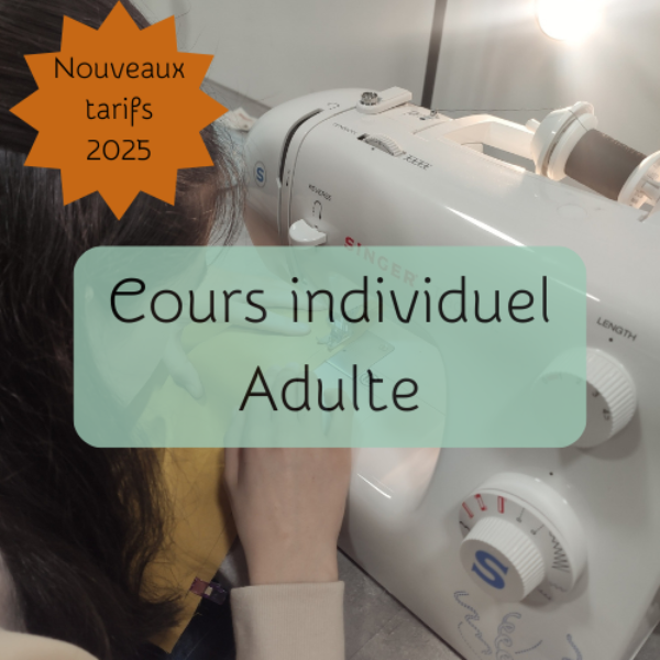 Cours particulier de couture adulte