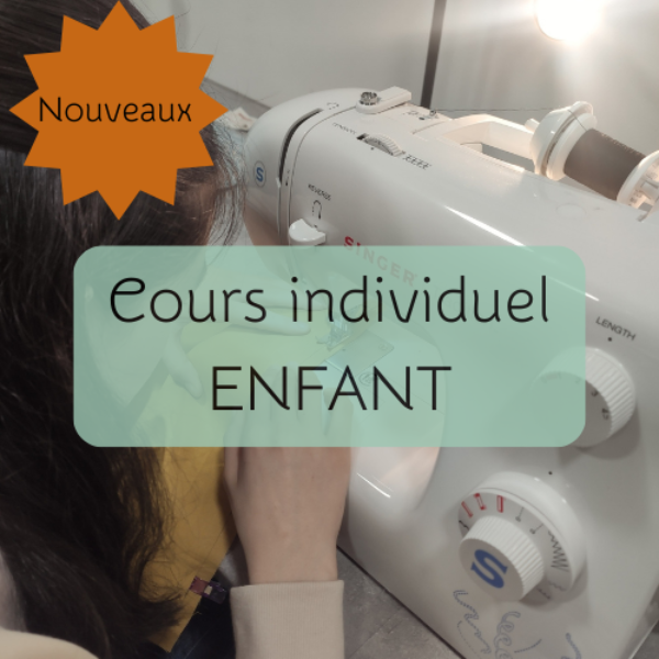 Cours particulier de couture enfant